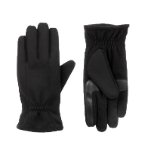 Isotoner Signature Men's Active Gloves Smart-Dri Black Medium NWT - Picture 2 of 2